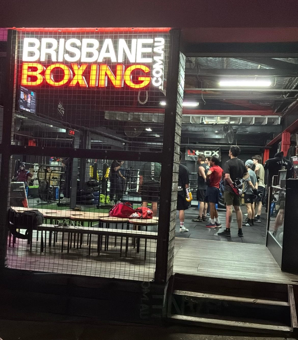 Brisbane Boxing West End gym exterior on Vulture Street.